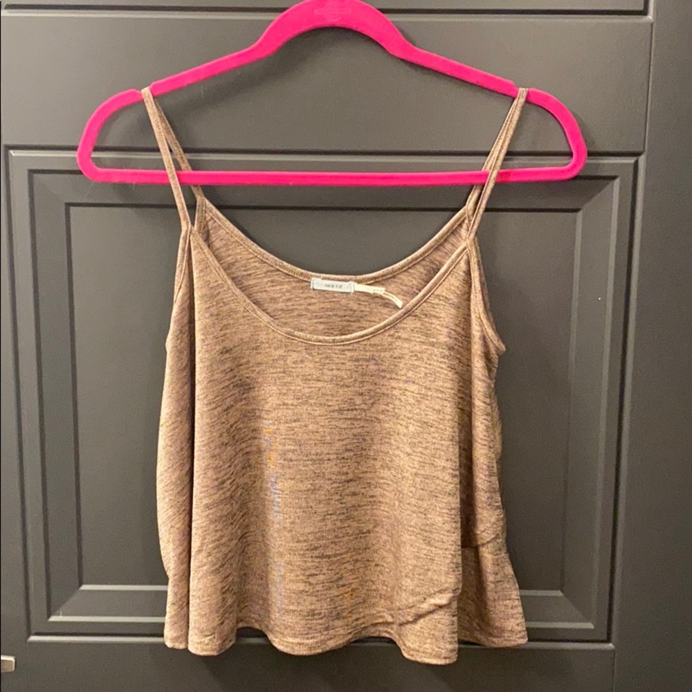 Urban Outfitters Kimchi Blue Metallic Tank Top